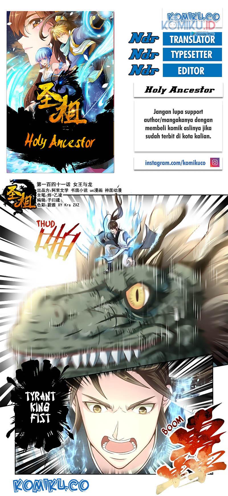 Holy Ancestor Chapter 141 - halaman 1