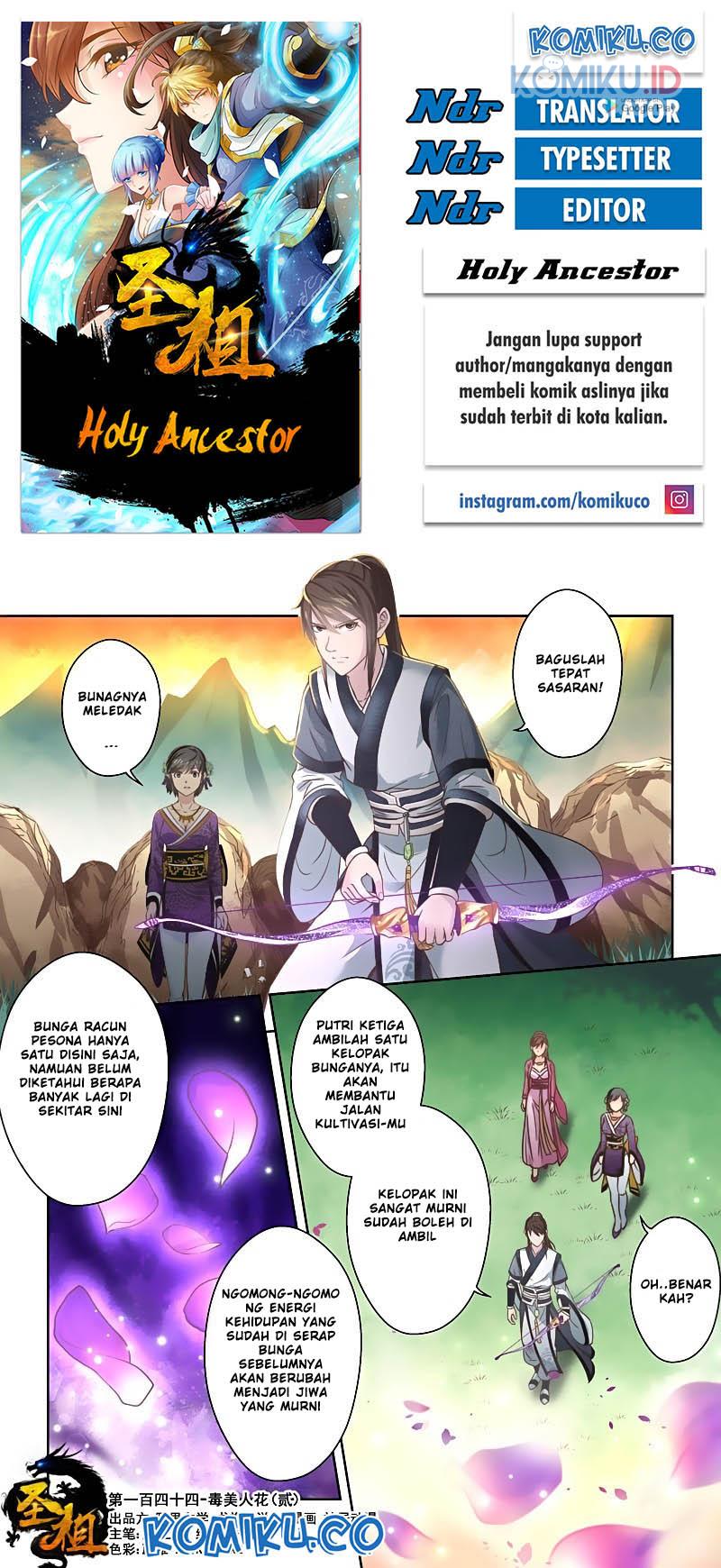 Holy Ancestor Chapter 144 - halaman 1