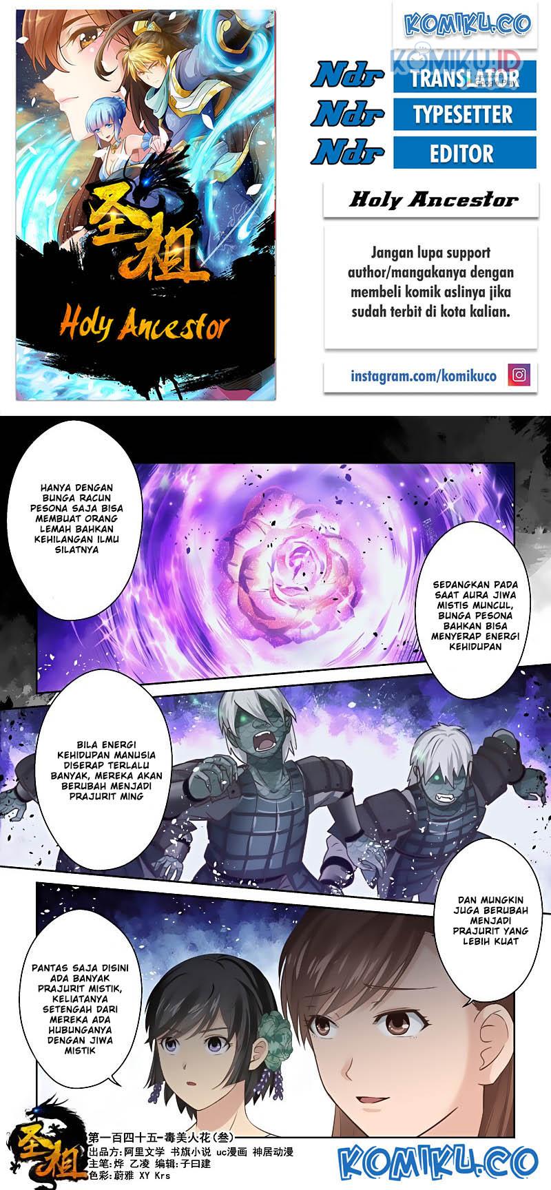 Holy Ancestor Chapter 145 - halaman 1