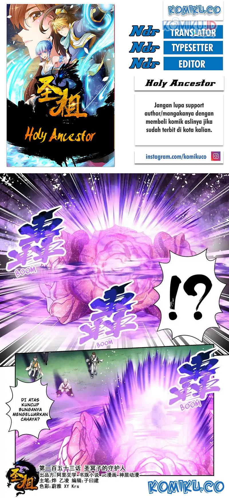 Holy Ancestor Chapter 153 - halaman 1