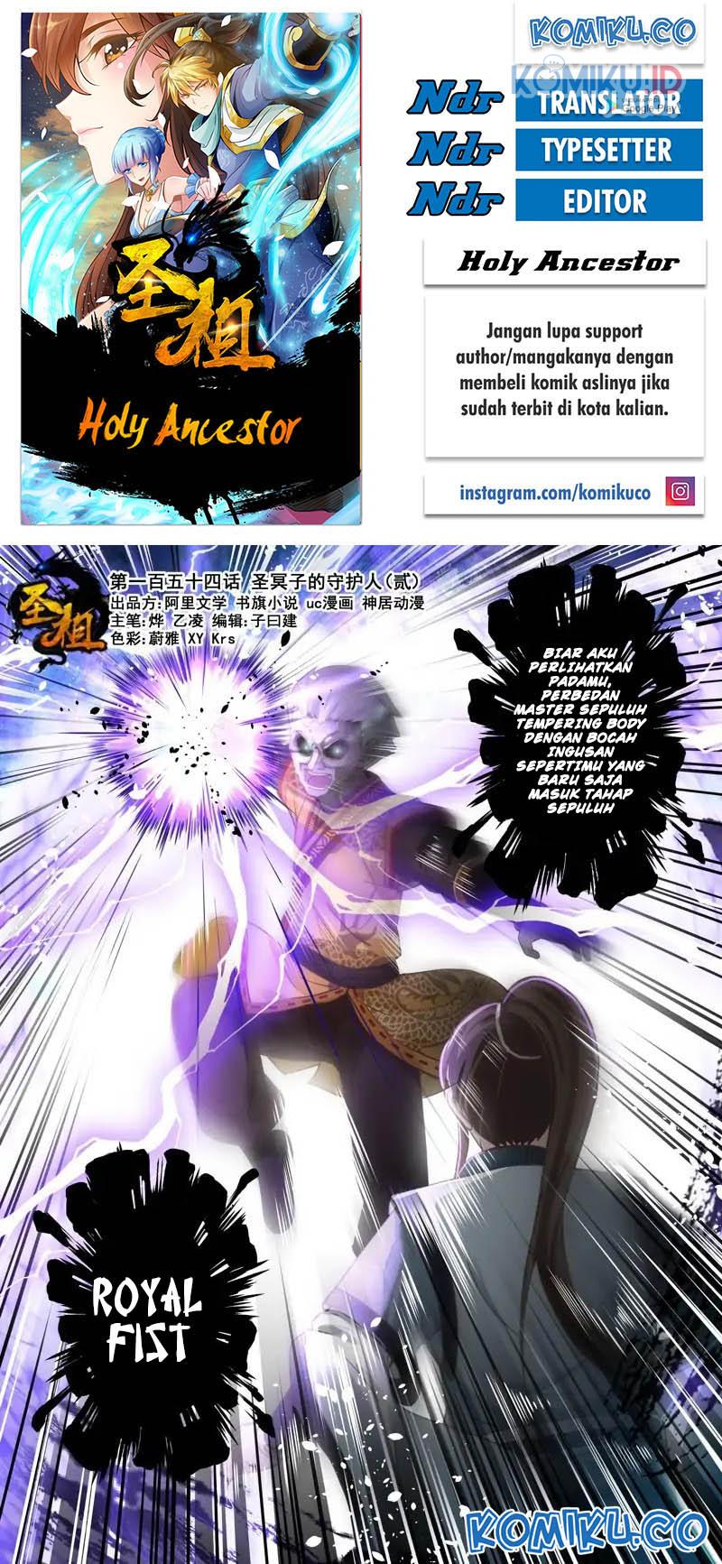 Holy Ancestor Chapter 154 - halaman 1
