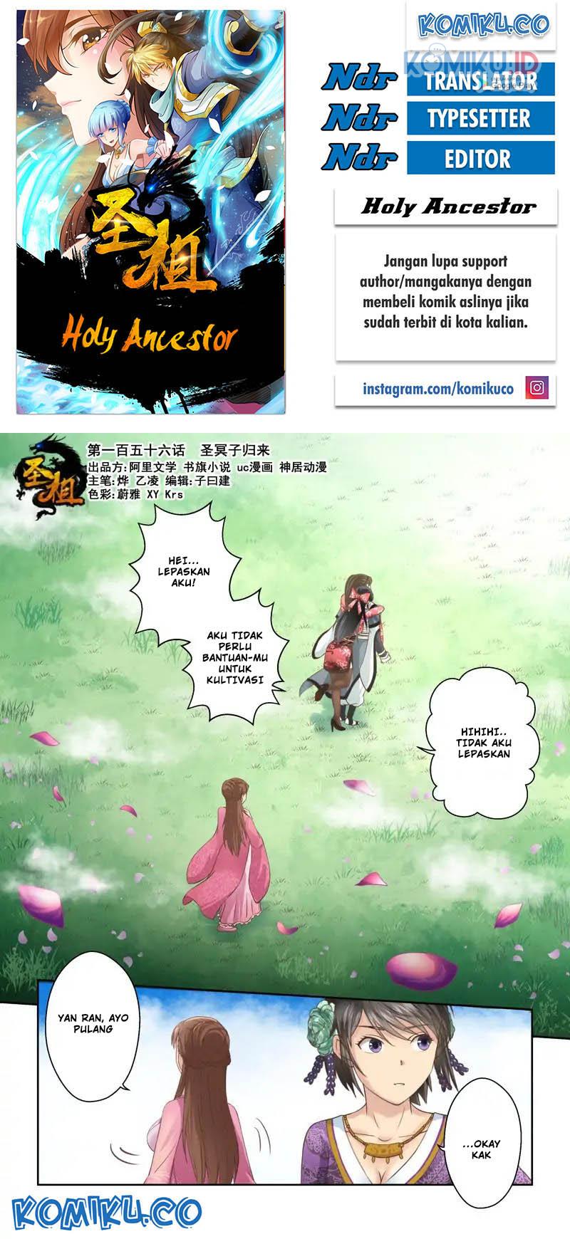 Holy Ancestor Chapter 156 - halaman 1
