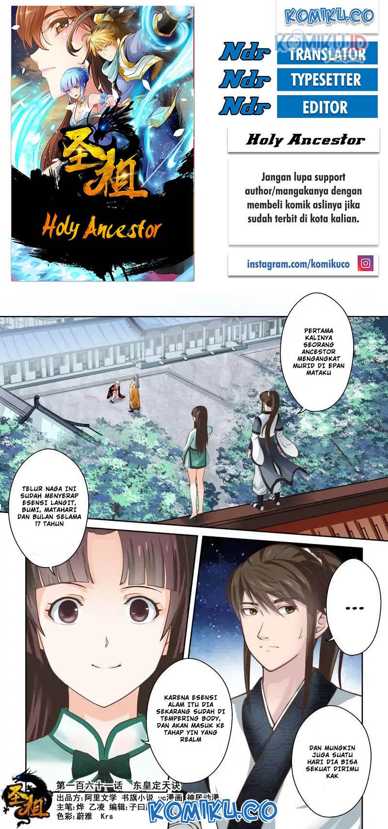 Holy Ancestor Chapter 161 - halaman 1