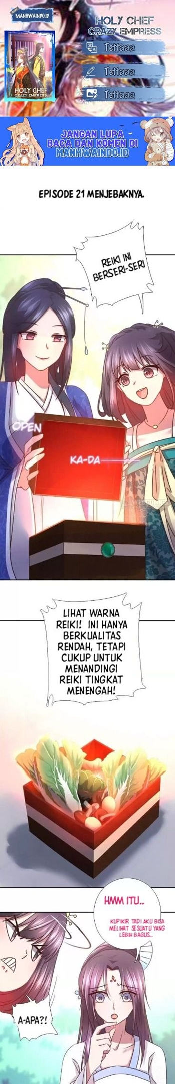 Holy Chef, Crazy Empress Chapter 21 - halaman 1