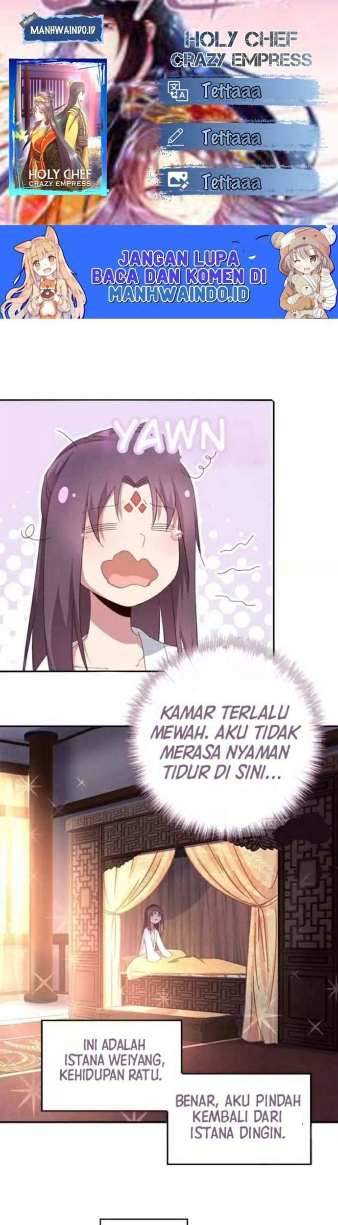 Holy Chef, Crazy Empress Chapter 54 - halaman 1