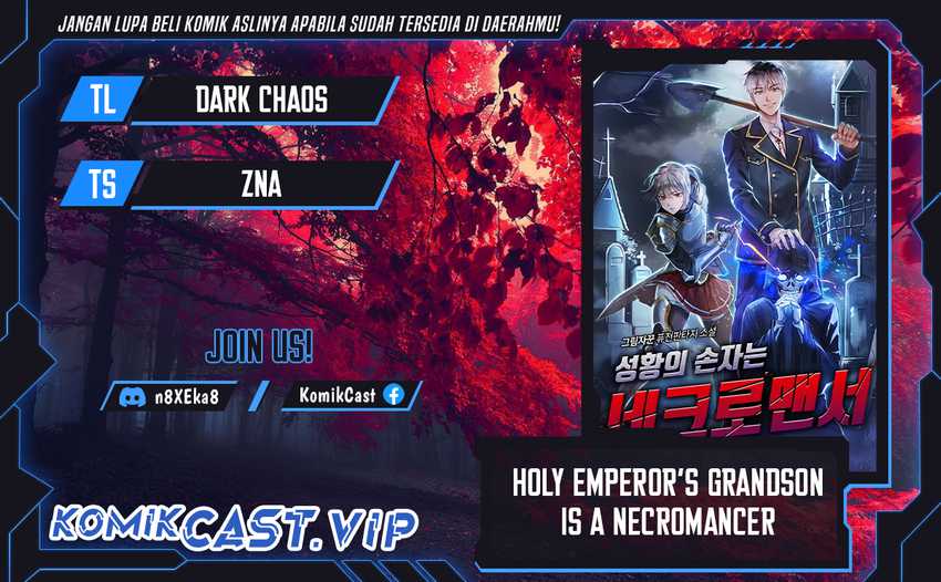 Holy Emperor’s Grandson is a Necromancer Chapter 1 - halaman 1