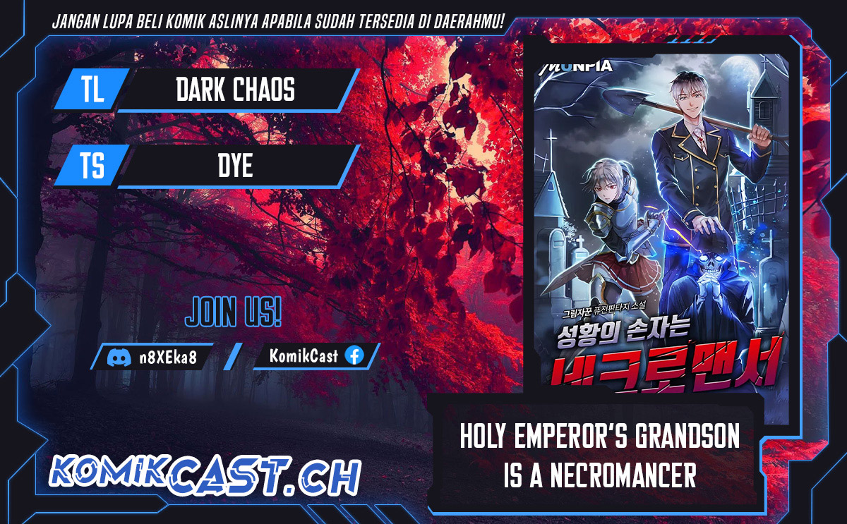 Holy Emperor’s Grandson is a Necromancer Chapter 24 - halaman 1