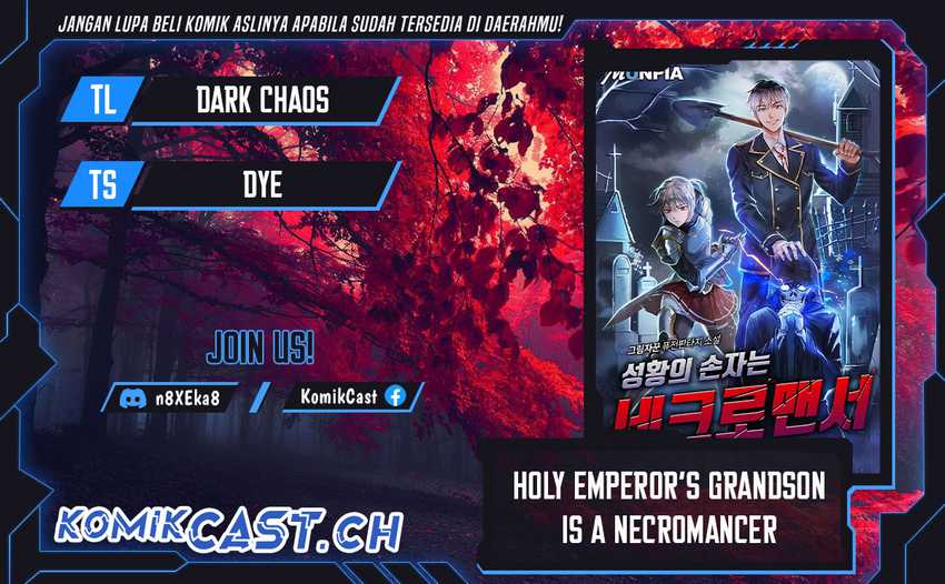 Holy Emperor’s Grandson is a Necromancer Chapter 28 - halaman 1
