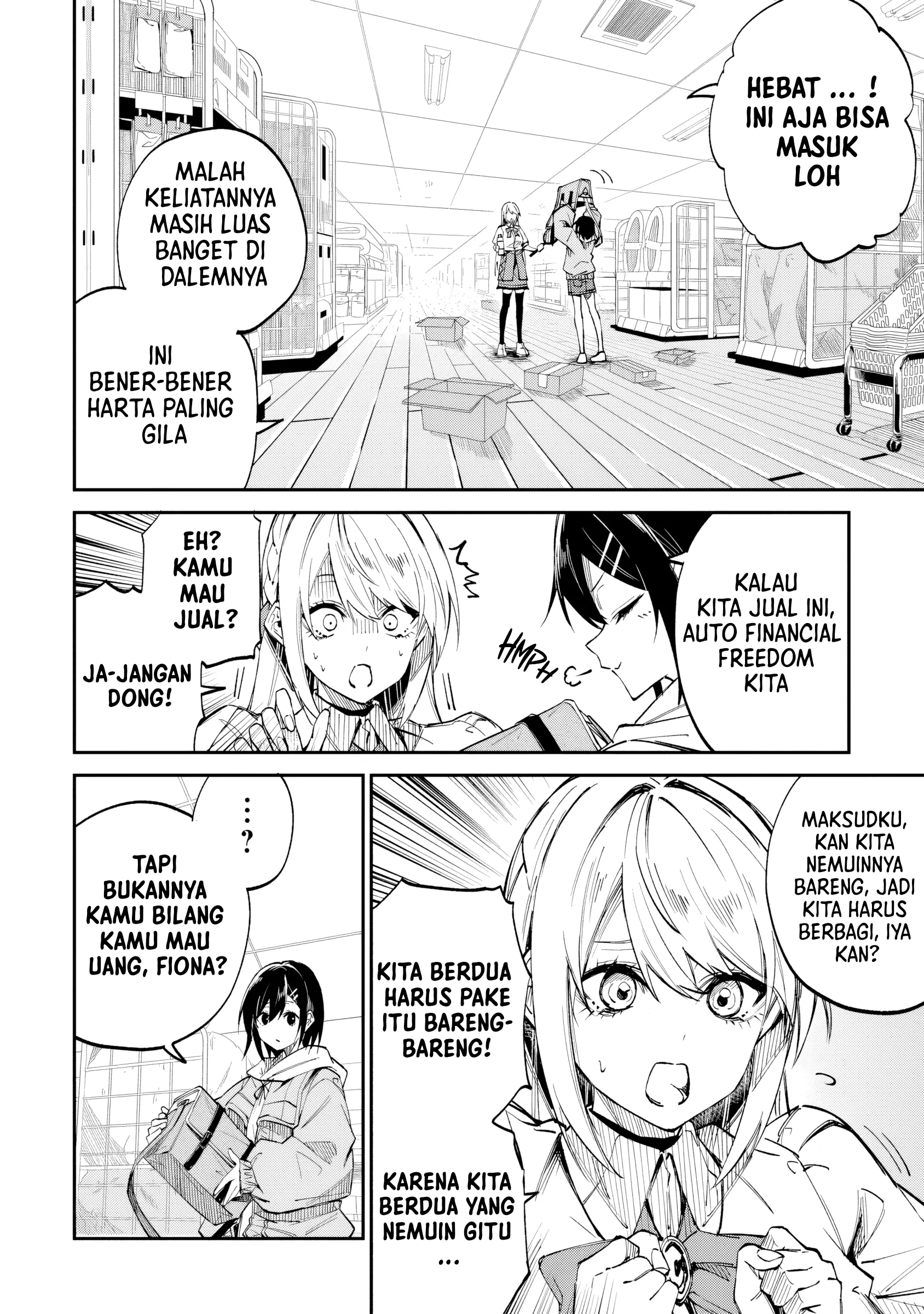 Home Center-goto Yobidasareta Watashi no Daimeikyuu Renovation! Chapter 6.1 - halaman 14