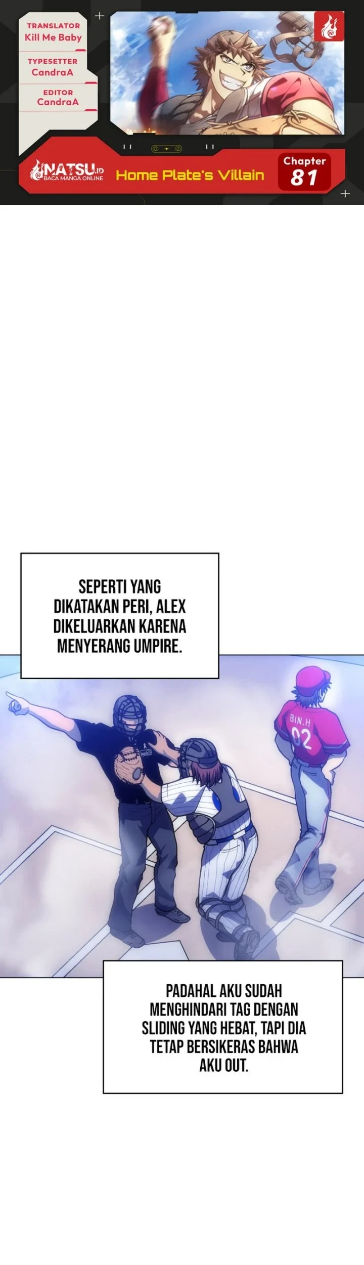 Home Plate Villain Chapter 81 - halaman 1