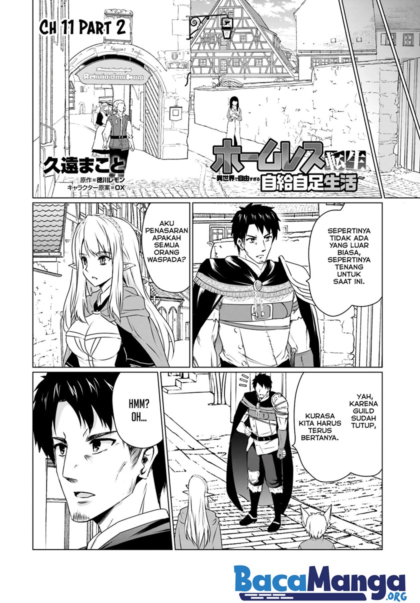 Homeless Tensei: Isekai De Jiyuu Sugiru Majutsu Jisoku Seikatsu Chapter 11.2 - halaman 2