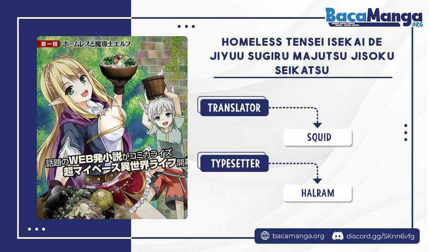Homeless Tensei: Isekai De Jiyuu Sugiru Majutsu Jisoku Seikatsu Chapter 14.2 - halaman 1