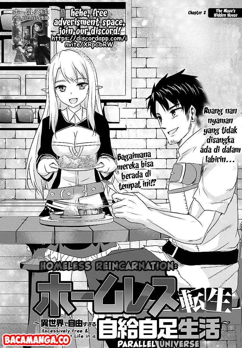 Homeless Tensei: Isekai De Jiyuu Sugiru Majutsu Jisoku Seikatsu Chapter 2.1 - halaman 2