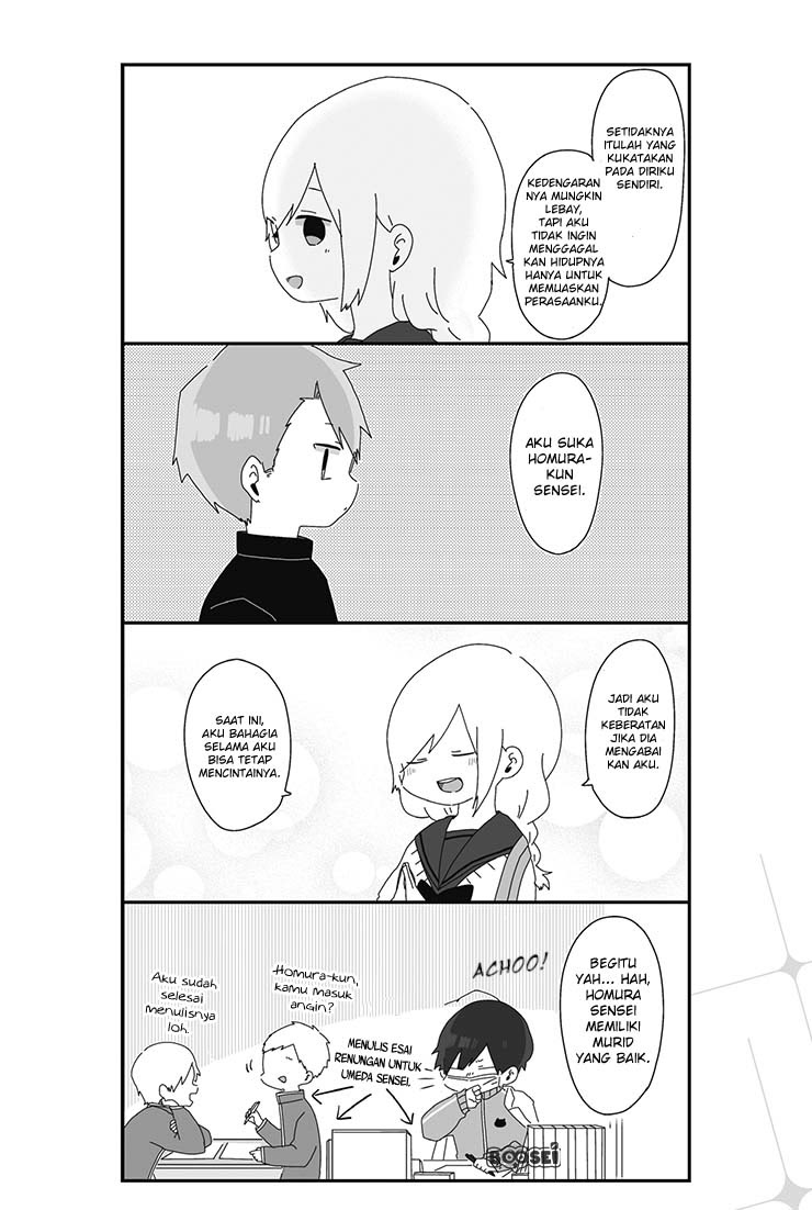 Homura-sensei wa Tabun Motenai Chapter 10 - halaman 5