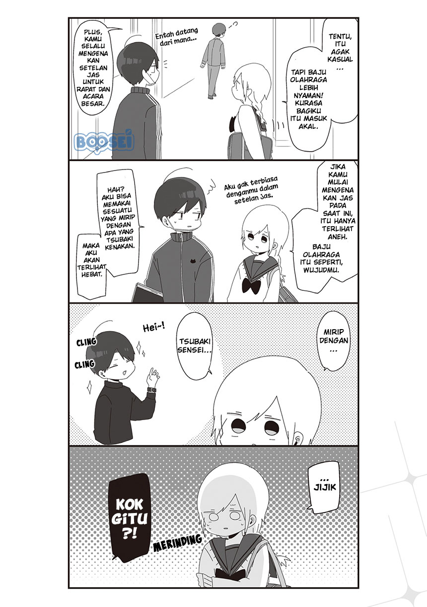 Homura-sensei wa Tabun Motenai Chapter 27 - halaman 4