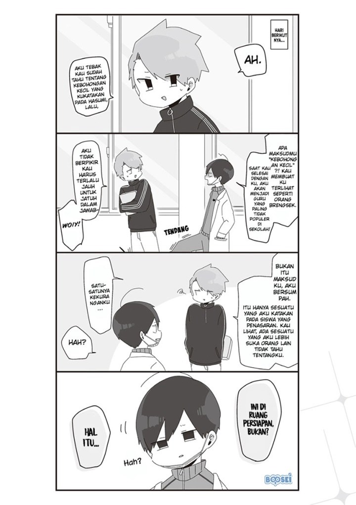 Homura-sensei wa Tabun Motenai Chapter 30 - halaman 4