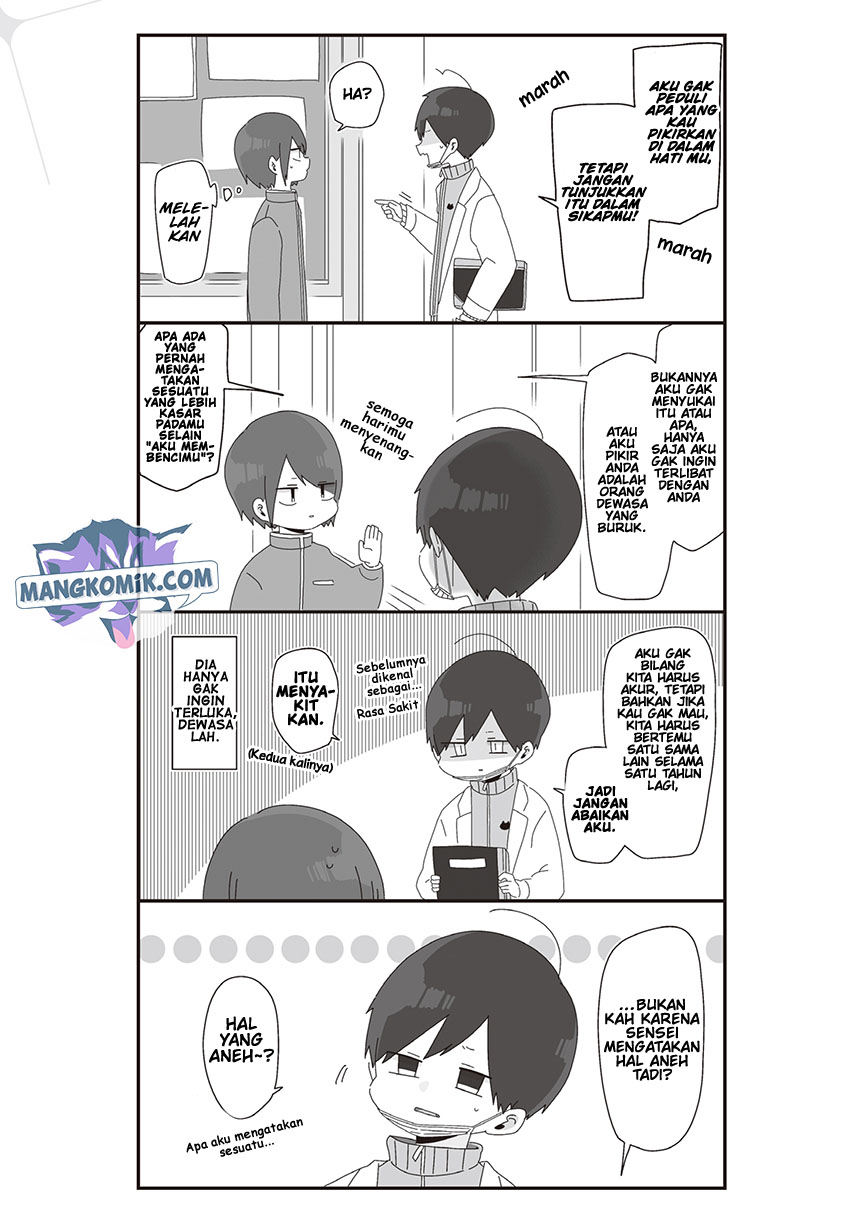 Homura-sensei wa Tabun Motenai Chapter 34 - halaman 4