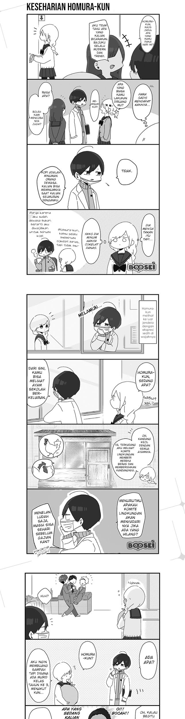 Homura-sensei wa Tabun Motenai Chapter 4 - halaman 2
