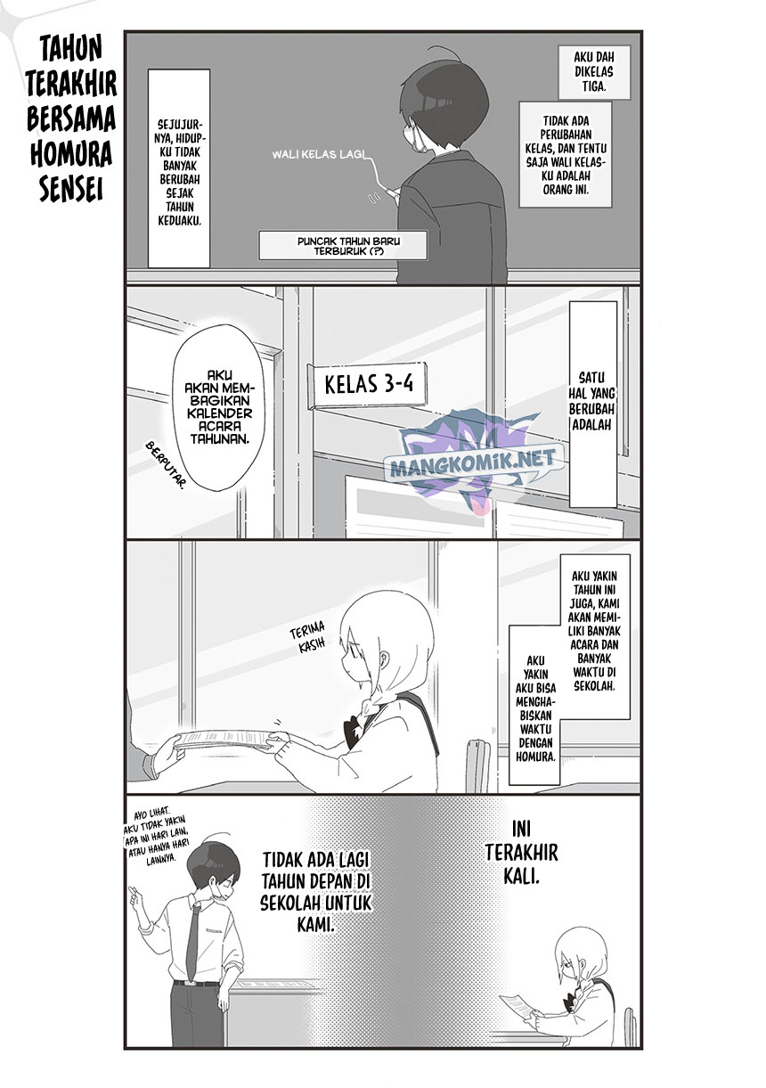 Homura-sensei wa Tabun Motenai Chapter 55 - halaman 2