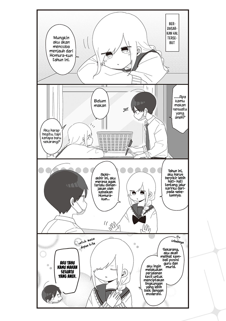 Homura-sensei wa Tabun Motenai Chapter 55 - halaman 3