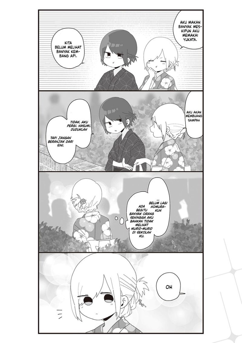Homura-sensei wa Tabun Motenai Chapter 64 - halaman 10