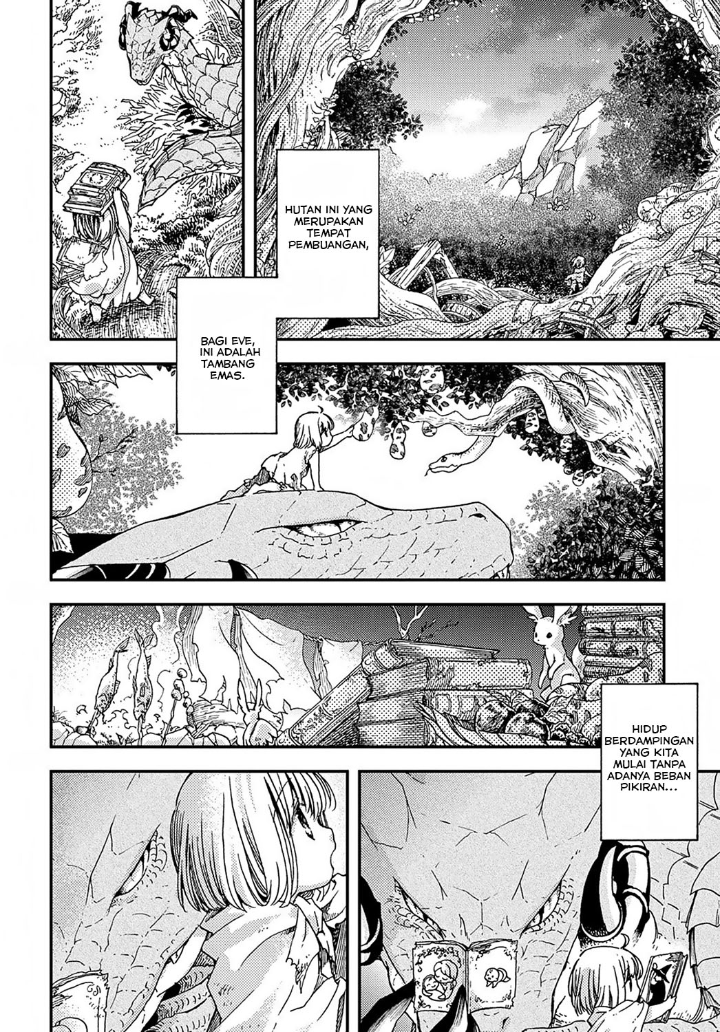 Hone Dragon no Mana Musume Chapter 1 - halaman 19