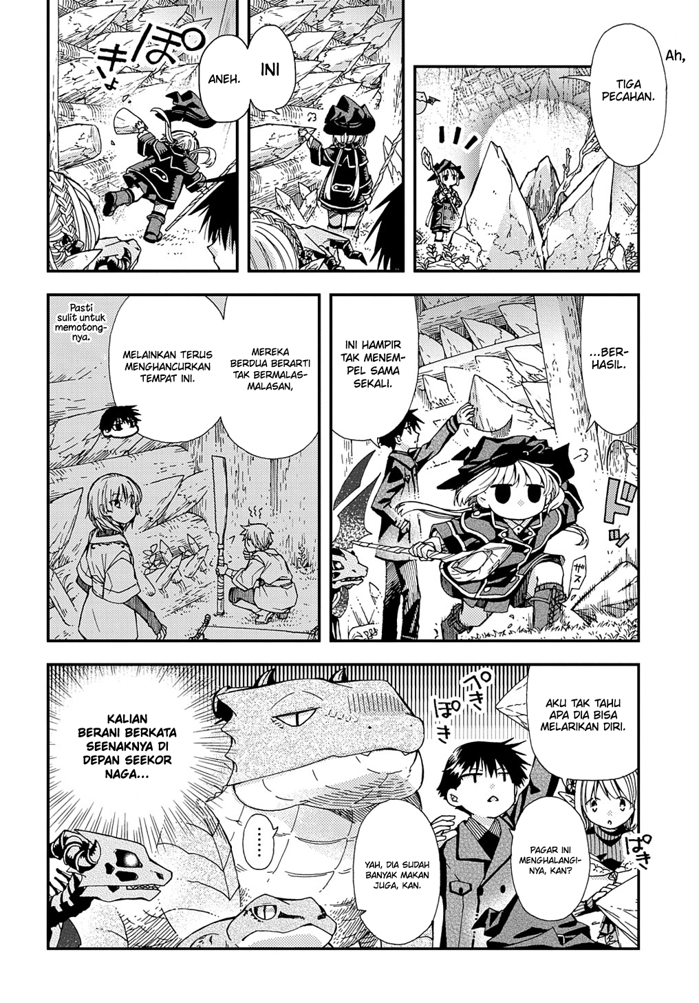 Hone Dragon no Mana Musume Chapter 18 - halaman 21