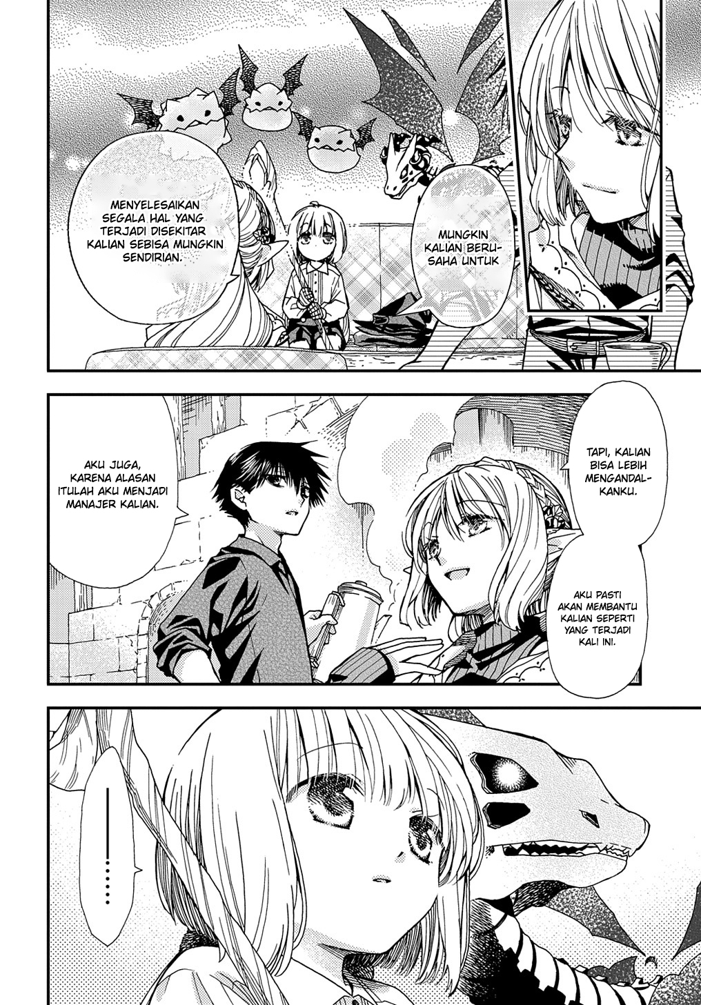Hone Dragon no Mana Musume Chapter 19 - halaman 19