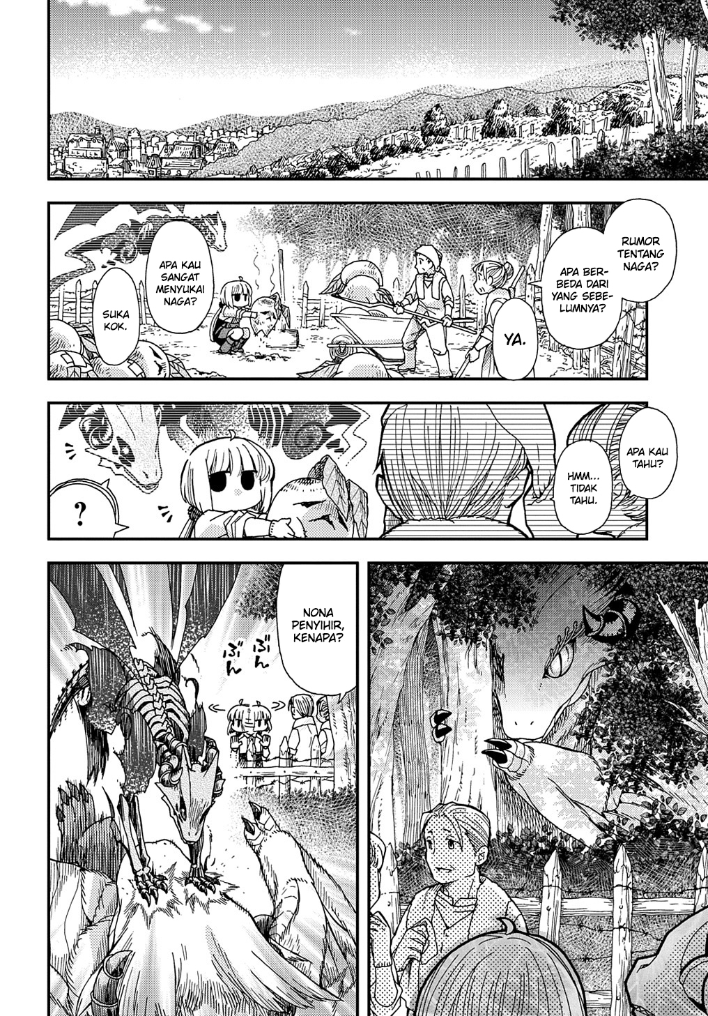 Hone Dragon no Mana Musume Chapter 20 - halaman 13