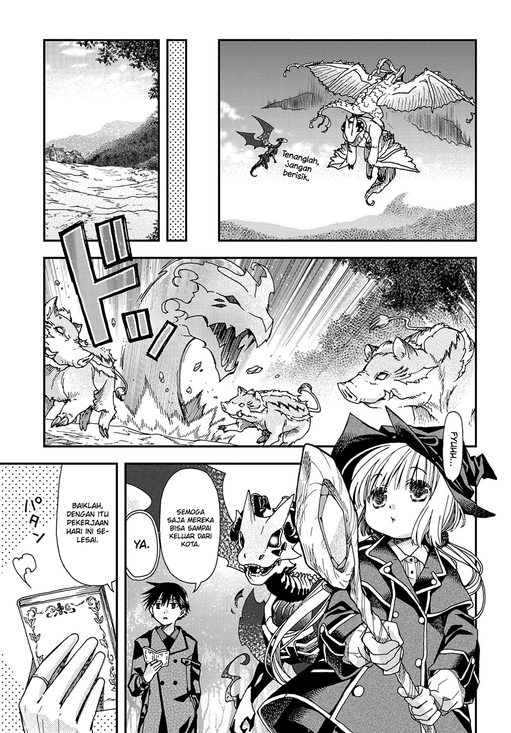 Hone Dragon no Mana Musume Chapter 20 - halaman 14