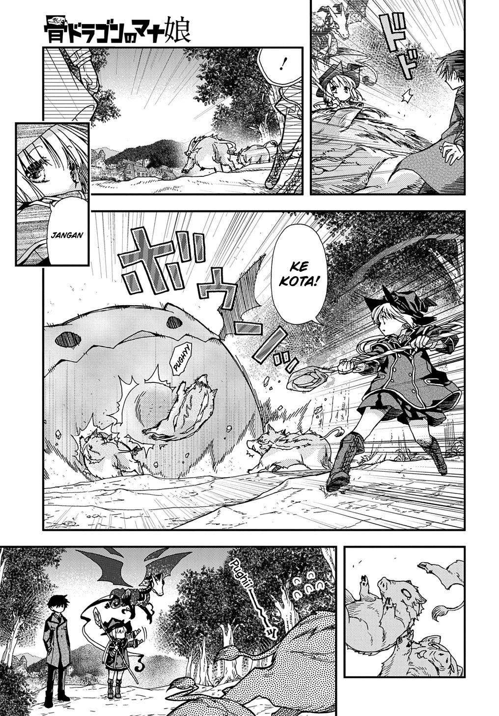 Hone Dragon no Mana Musume Chapter 20 - halaman 16