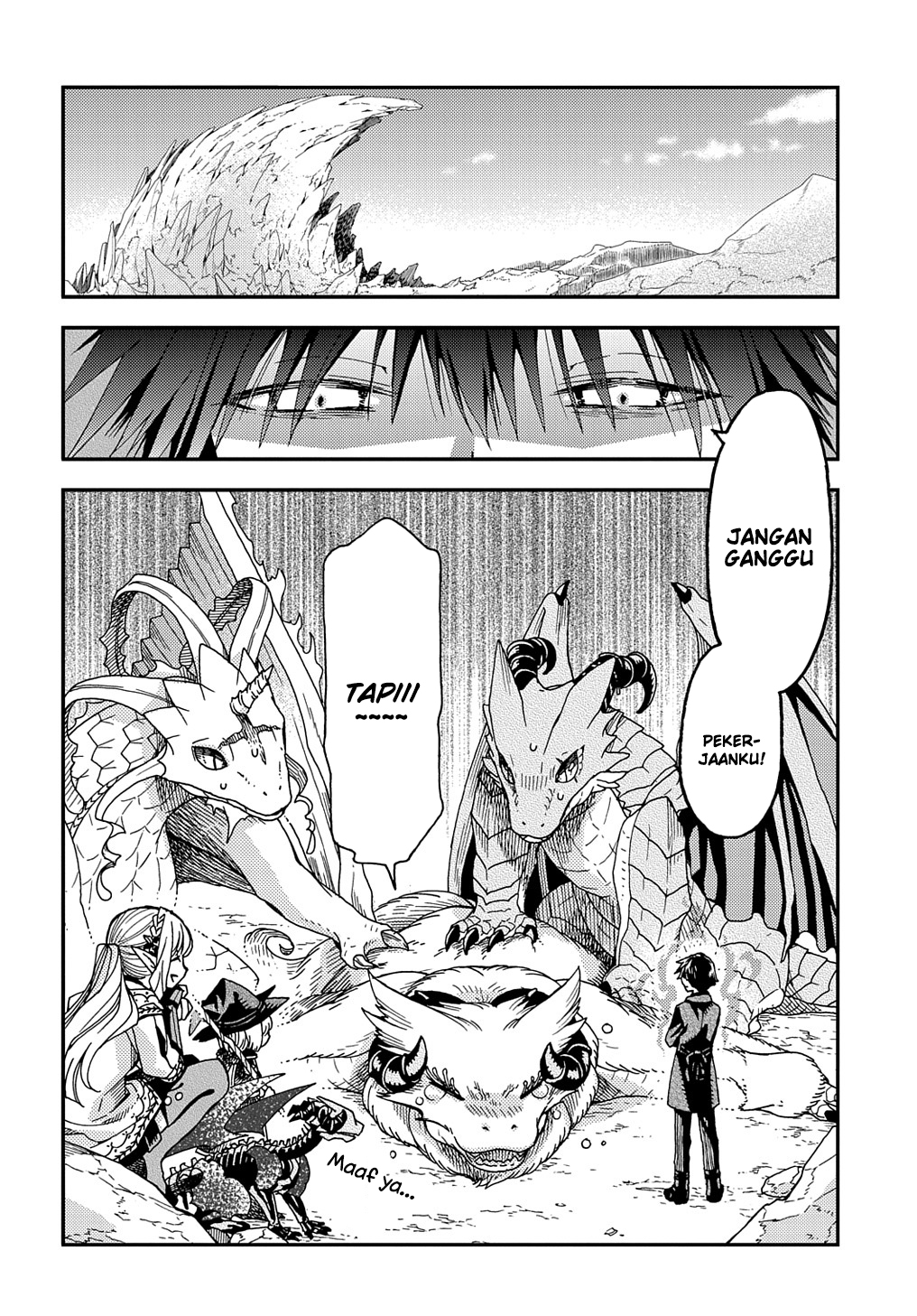 Hone Dragon no Mana Musume Chapter 20 - halaman 17