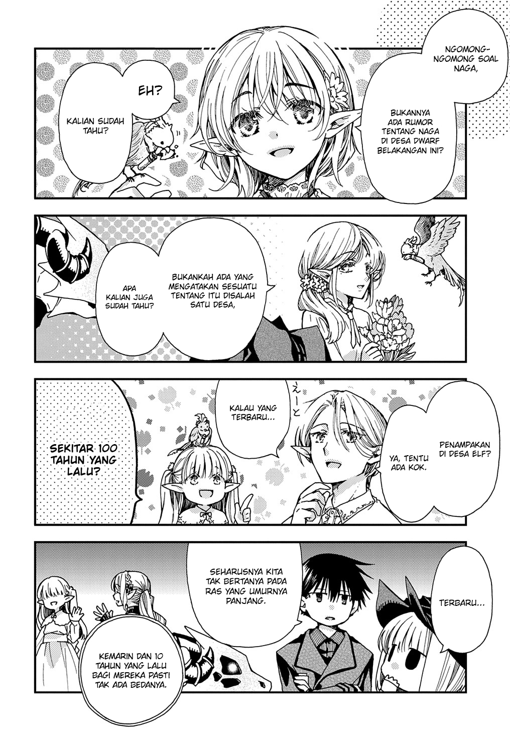 Hone Dragon no Mana Musume Chapter 21.1 - halaman 15