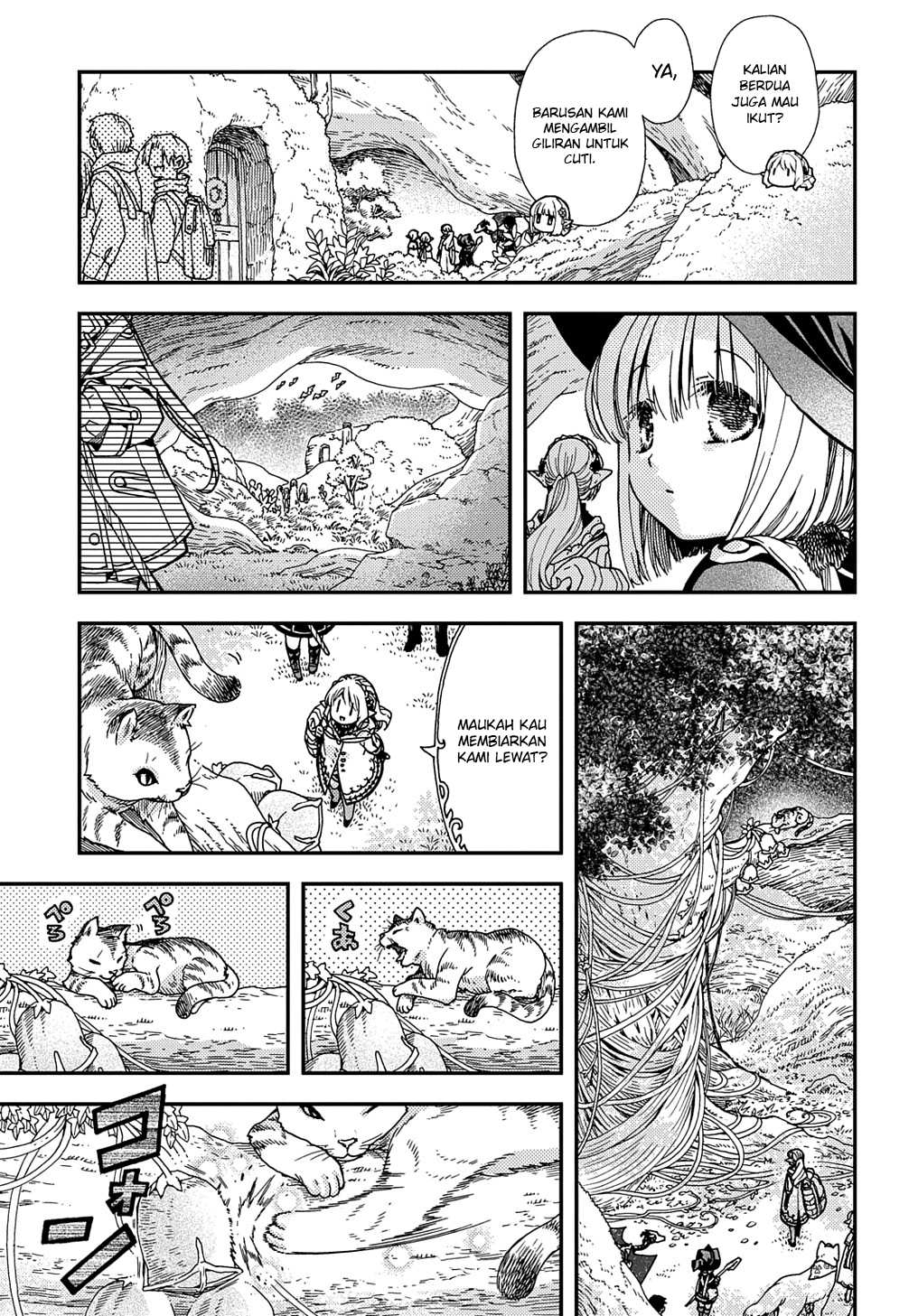 Hone Dragon no Mana Musume Chapter 21.1 - halaman 18