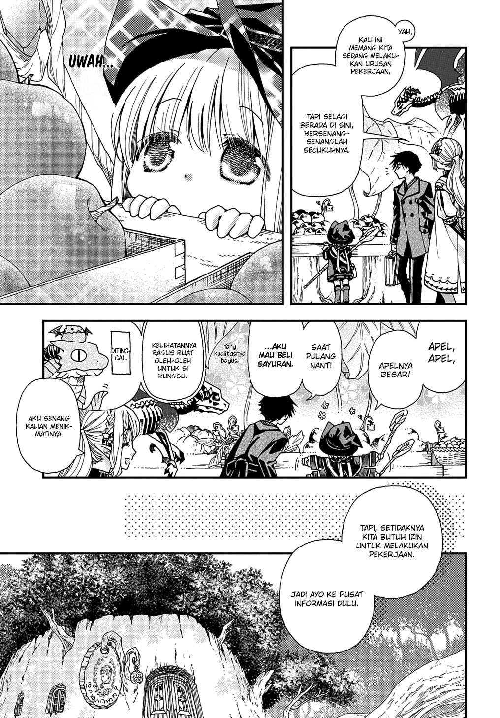 Hone Dragon no Mana Musume Chapter 21.1 - halaman 8