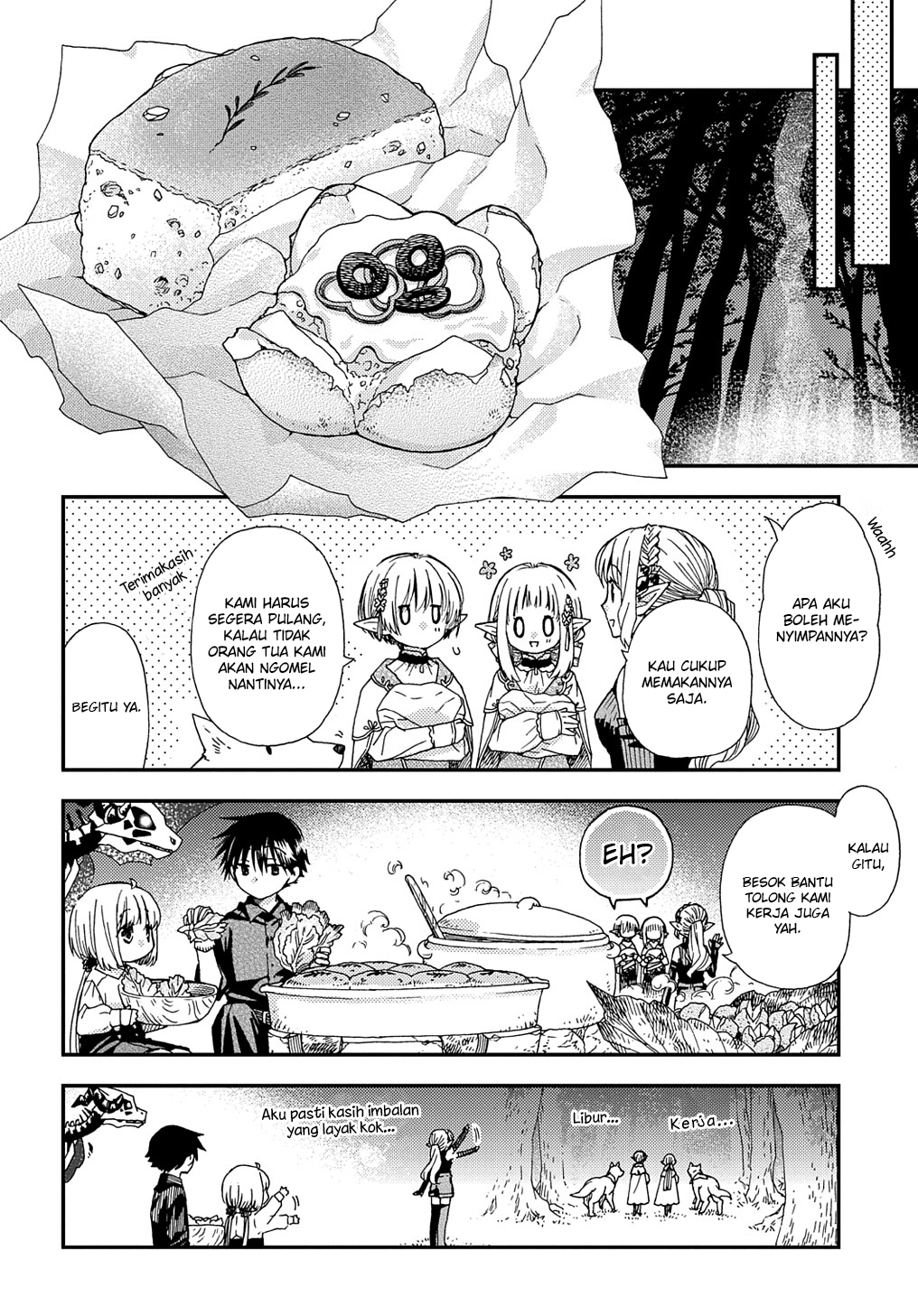 Hone Dragon no Mana Musume Chapter 21.2 - halaman 13