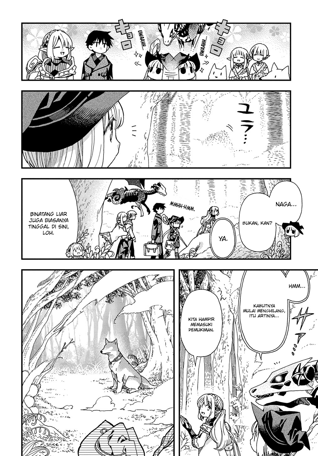 Hone Dragon no Mana Musume Chapter 21.2 - halaman 5