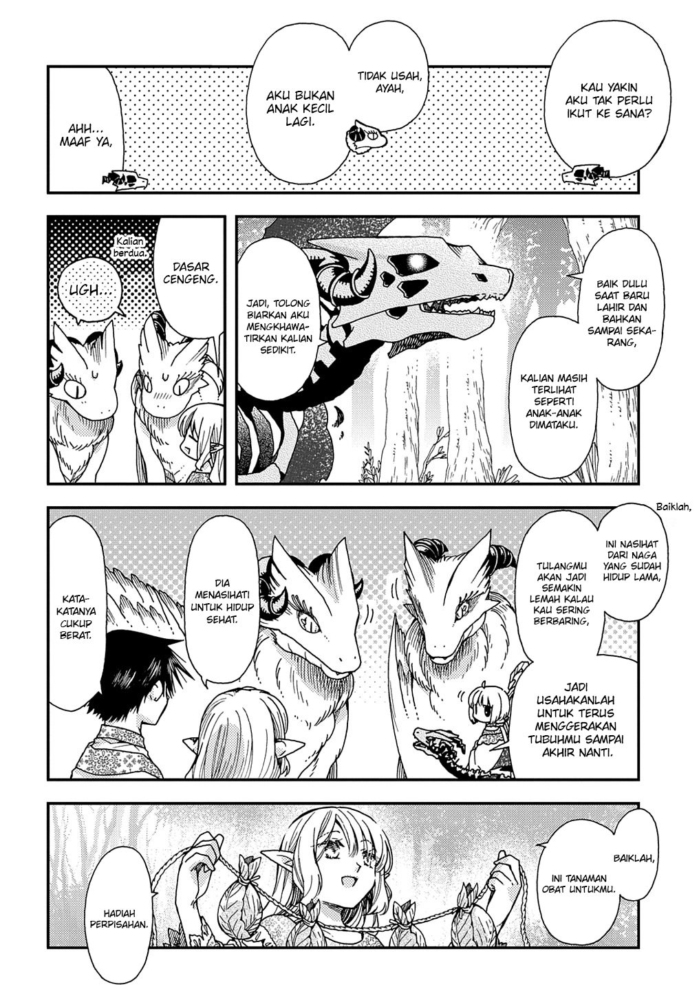 Hone Dragon no Mana Musume Chapter 24 - halaman 17