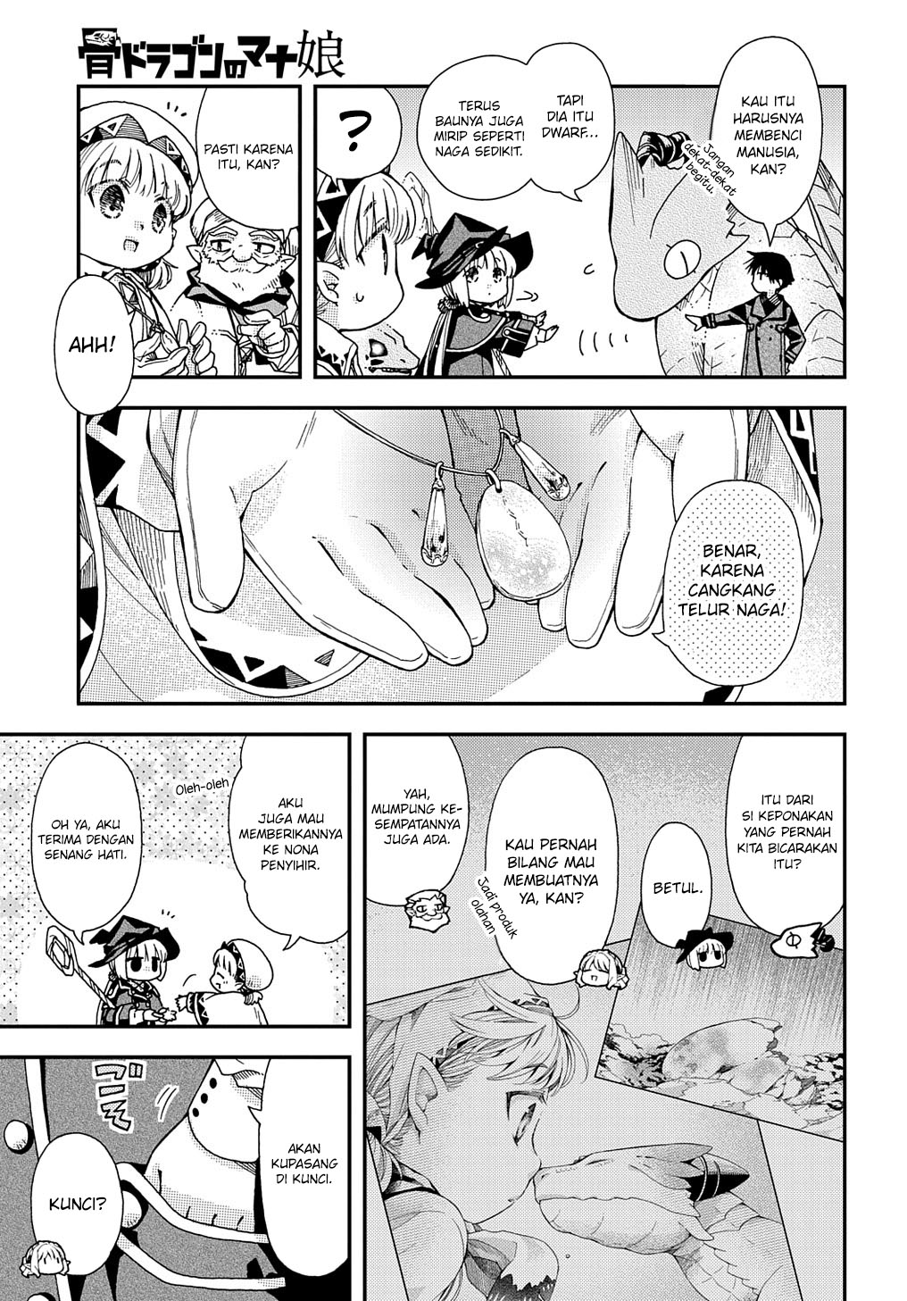 Hone Dragon no Mana Musume Chapter 27.1 - halaman 4