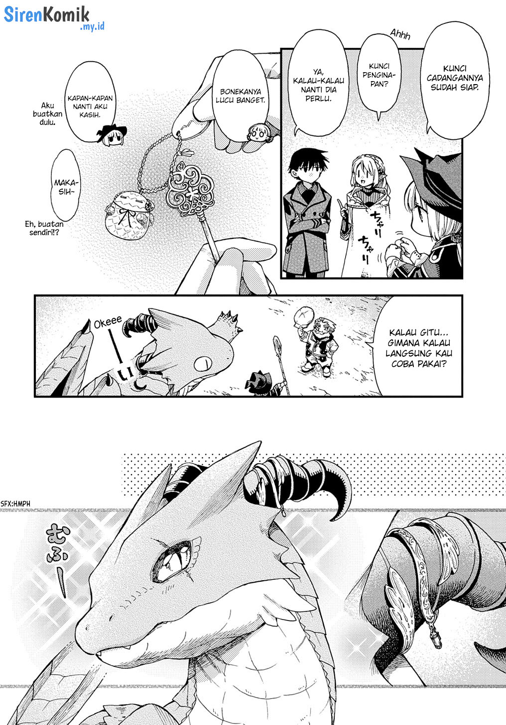 Hone Dragon no Mana Musume Chapter 27.1 - halaman 5