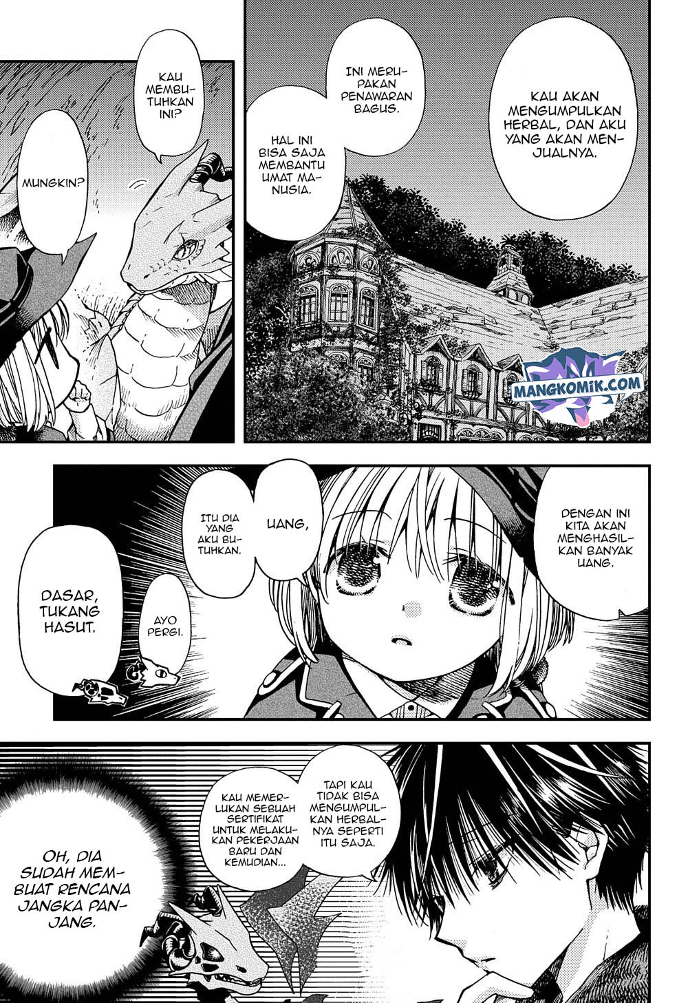 Hone Dragon no Mana Musume Chapter 6 - halaman 33