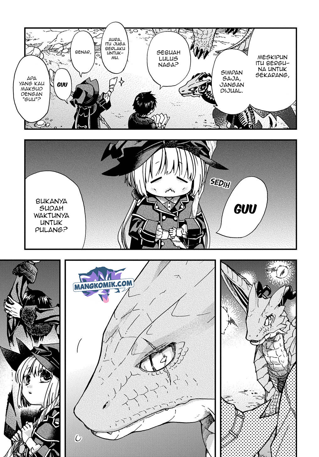 Hone Dragon no Mana Musume Chapter 6 - halaman 35