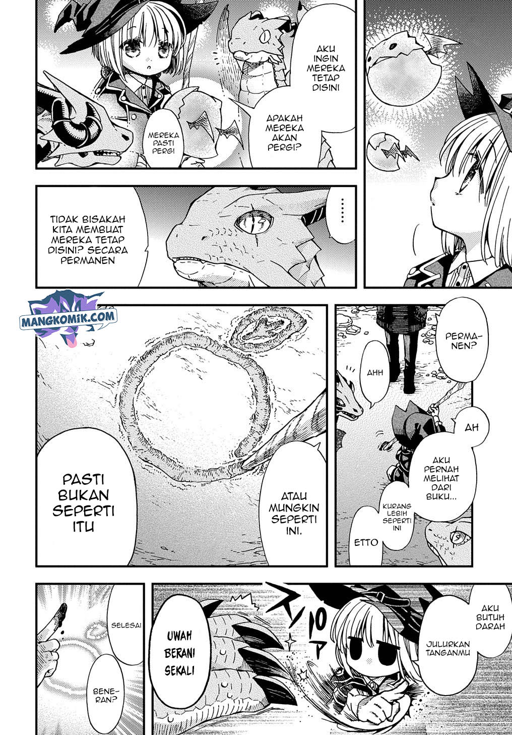 Hone Dragon no Mana Musume Chapter 6 - halaman 36