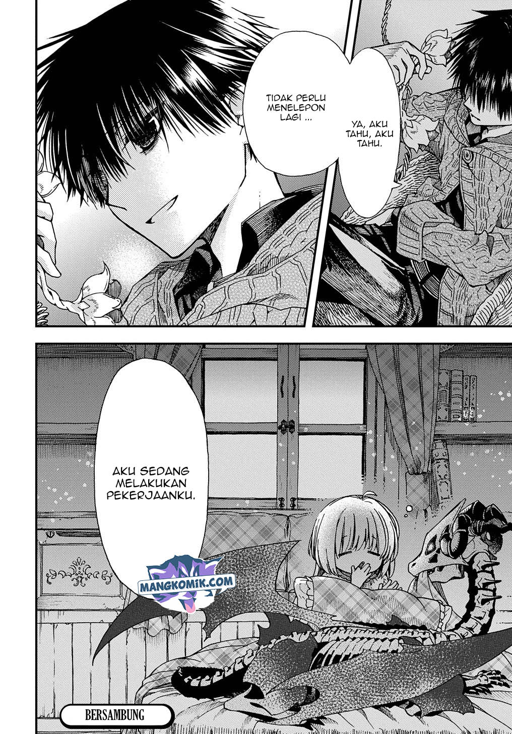 Hone Dragon no Mana Musume Chapter 6 - halaman 40