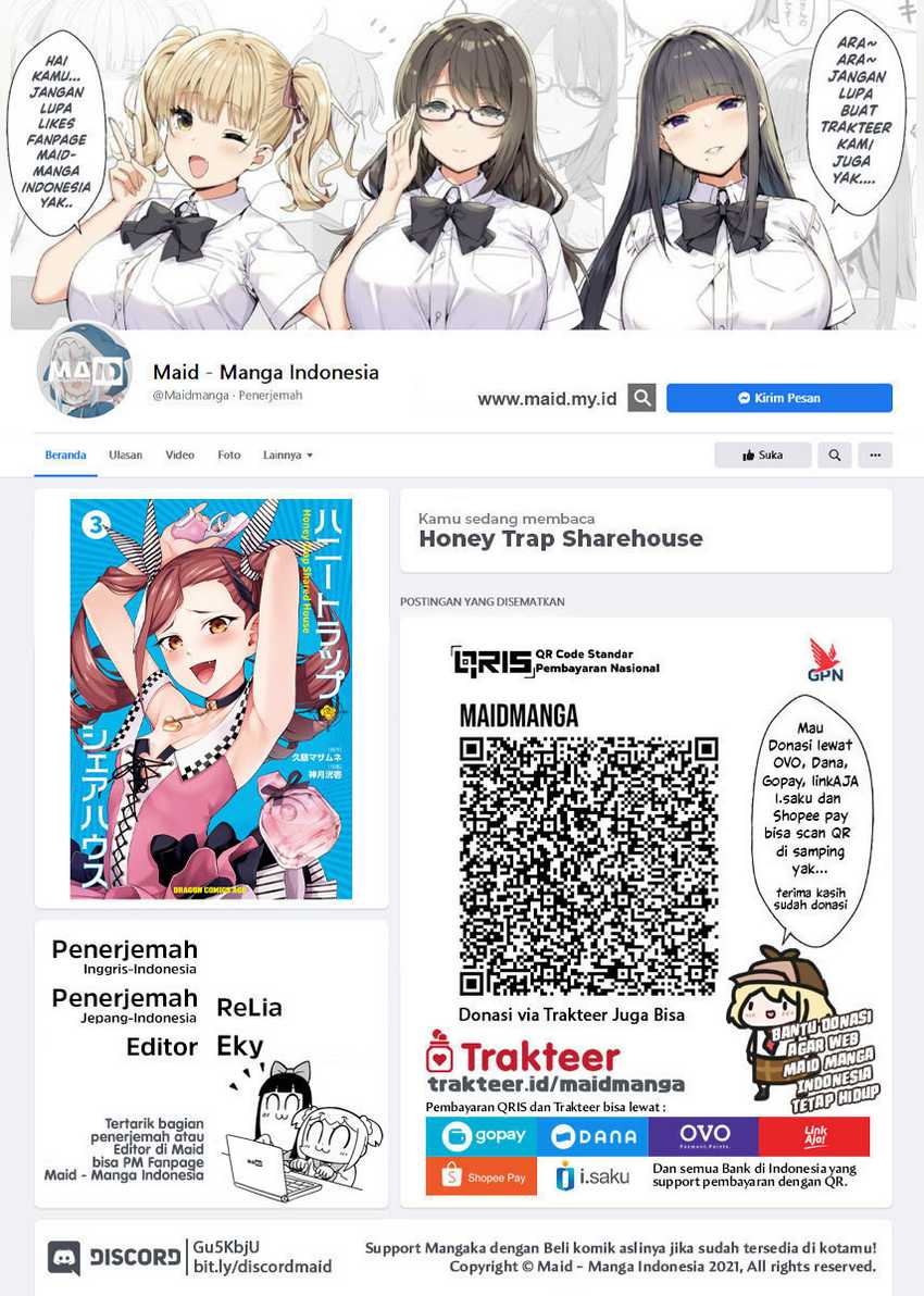 Honey Trap Sharehouse Chapter 13 - halaman 2