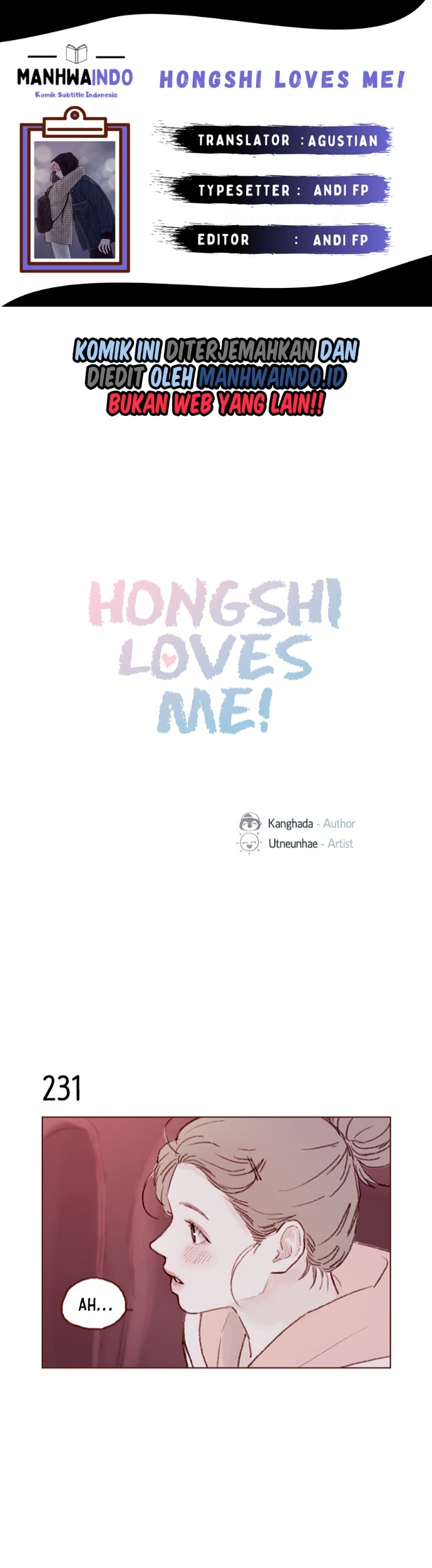 Hongshi Loves Me! Chapter 33 - halaman 1