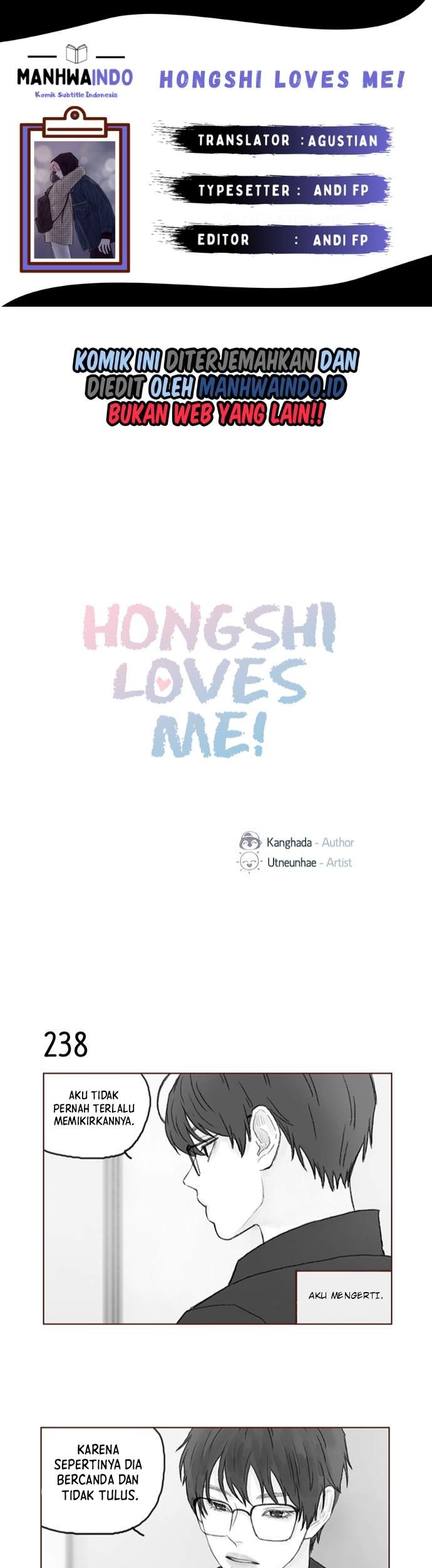 Hongshi Loves Me! Chapter 34 - halaman 1