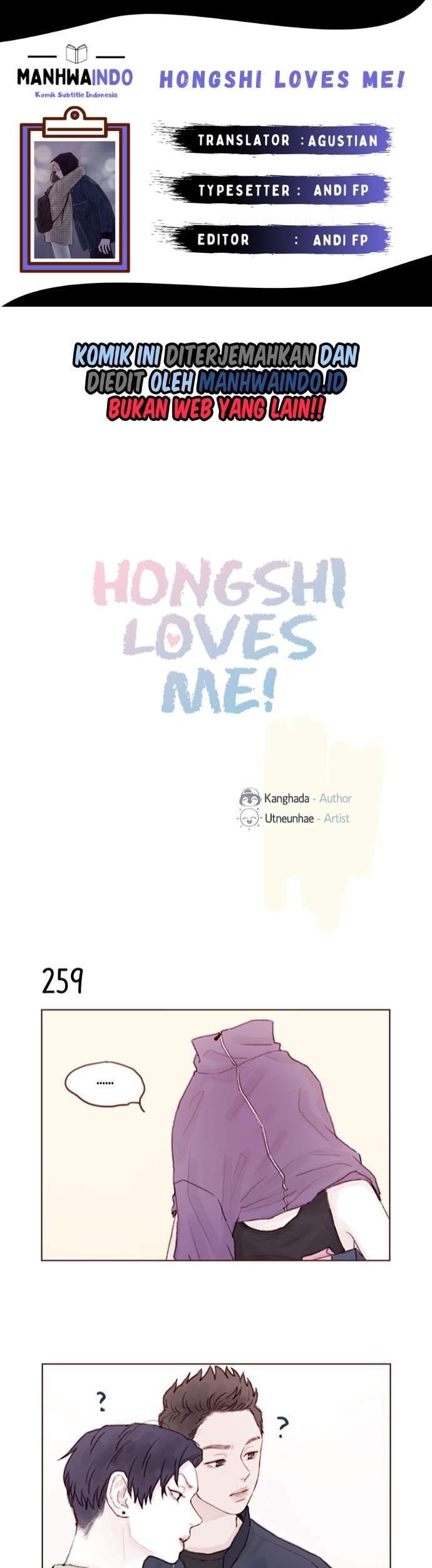 Hongshi Loves Me! Chapter 37 - halaman 1