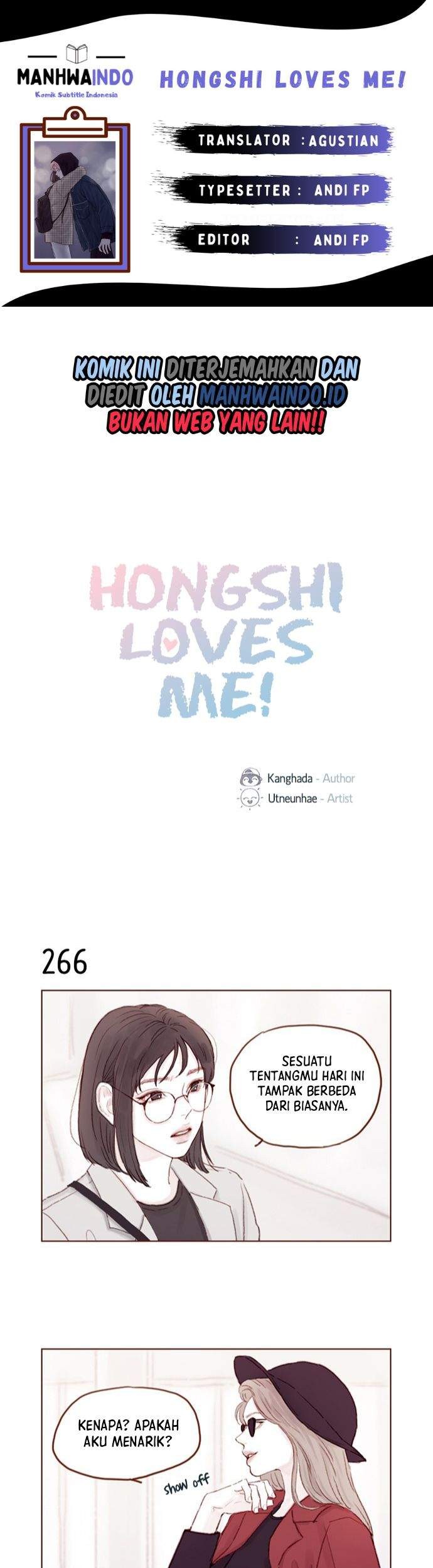 Hongshi Loves Me! Chapter 38 - halaman 1