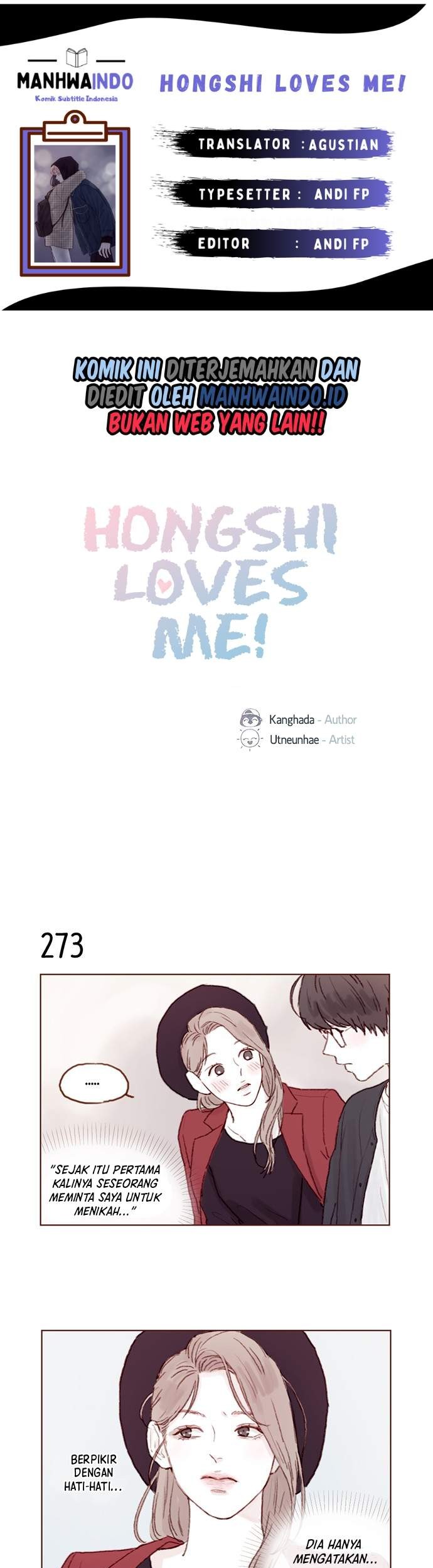 Hongshi Loves Me! Chapter 39 - halaman 1